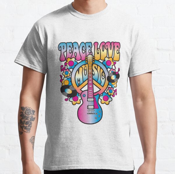 Peace, Love and Music Classic T-Shirt