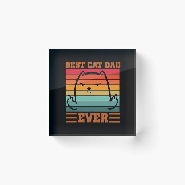 Artikelvorschau, Funny Best Cat Dad Ever entworfen und verkauft von DitaNadiaStore.