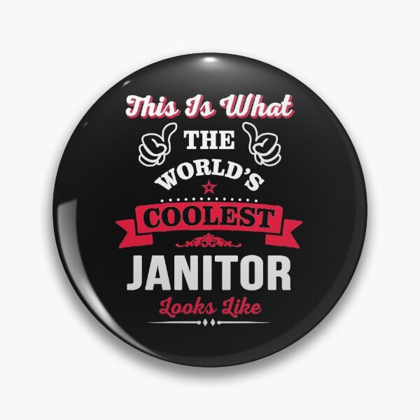 Item preview, This Is What The Coolest Janitor Looks Like designed and sold by Just Be Different.