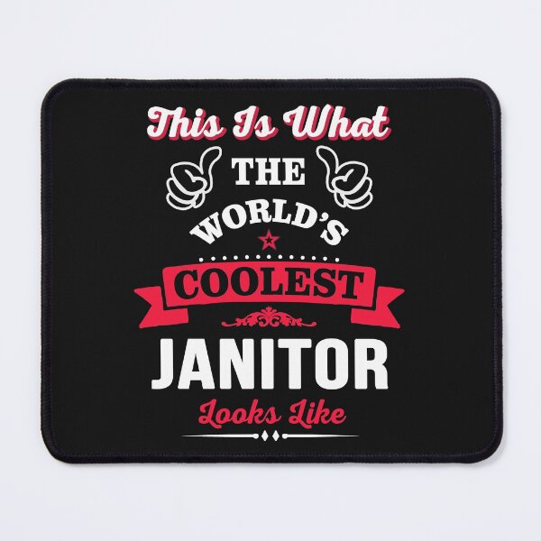 Item preview, This Is What The Coolest Janitor Looks Like designed and sold by Just Be Different.