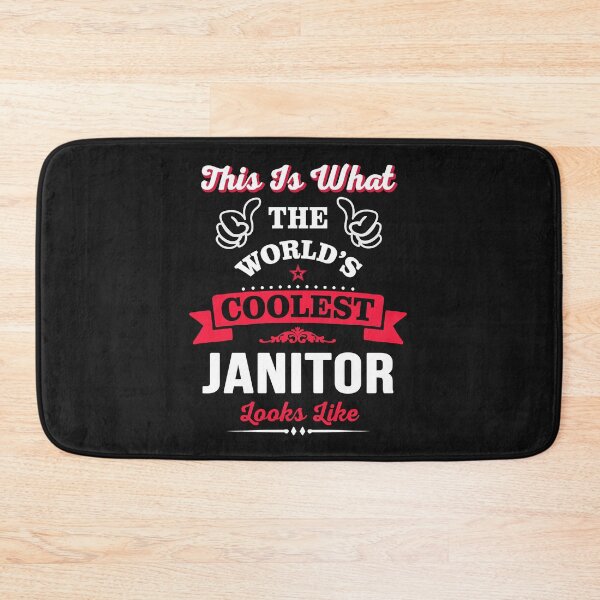 Item preview, This Is What The Coolest Janitor Looks Like designed and sold by Just Be Different.