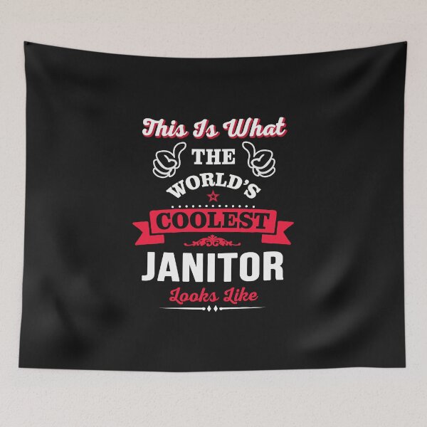 Item preview, This Is What The Coolest Janitor Looks Like designed and sold by Just Be Different.