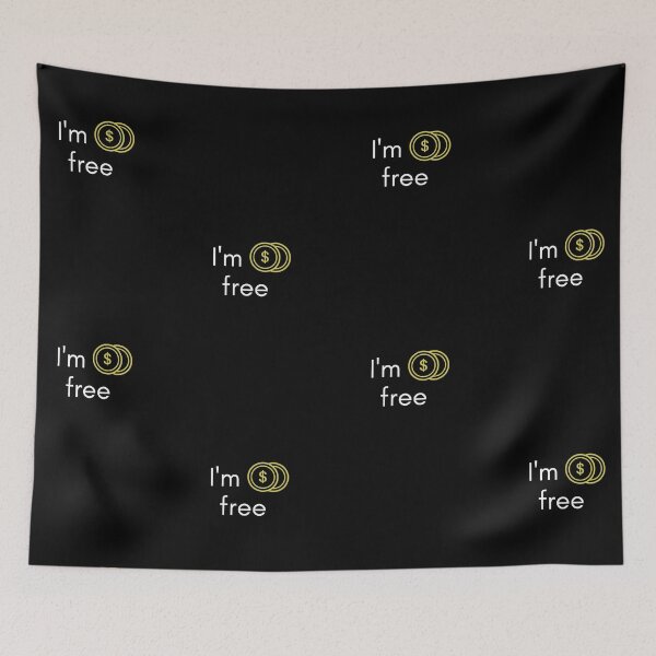 Item preview, I am financially free - Positive affirmations for money designed and sold by DigitalArtTrend.