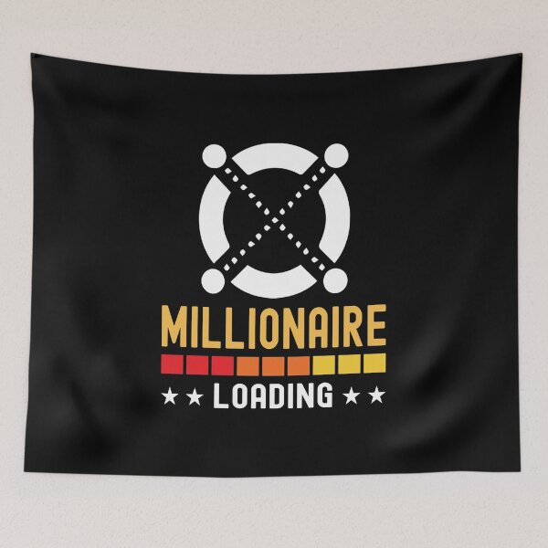 Item preview, Elrond Crypto, Millionaire Loading, Cryptocurrency, designed and sold by Cafecreative.