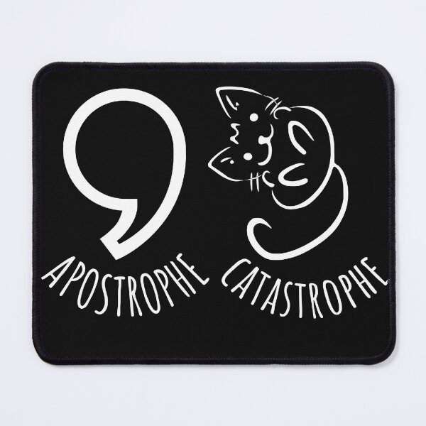 Item preview, Cool Funny Cat - Apostrophe Catastrophe designed and sold by laiwole.