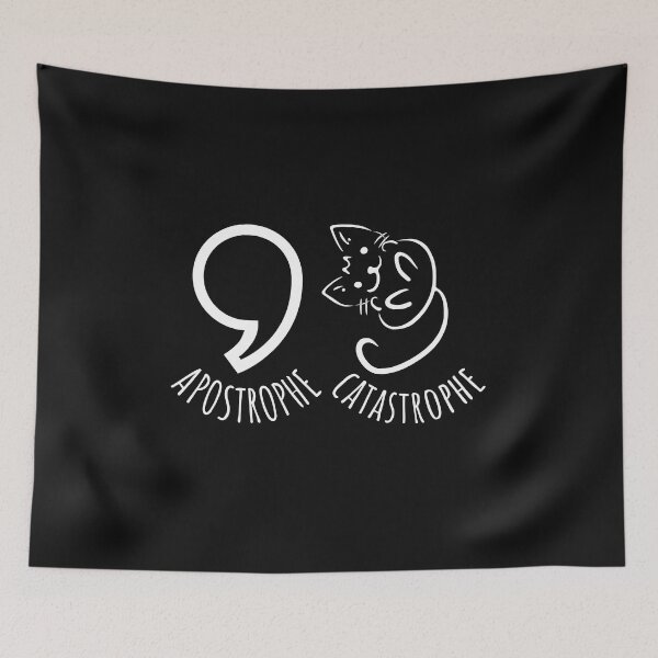 Item preview, Cool Funny Cat - Apostrophe Catastrophe designed and sold by laiwole.