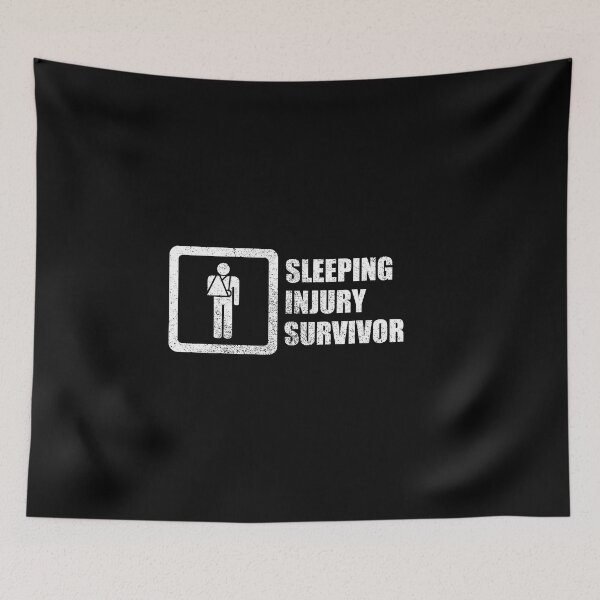 Item preview, Sleeping Injury Survivor designed and sold by GloopTrekker.