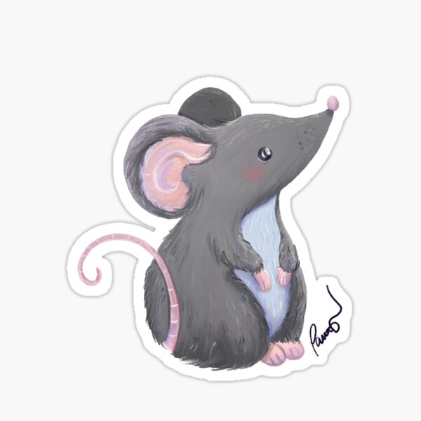 Ackoni Maus Sticker