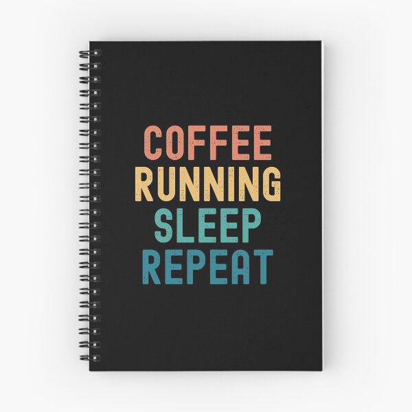 Item preview, Coffee Running Sleep Repeat - Funny Running & Coffee Gift designed and sold by kindxinn.
