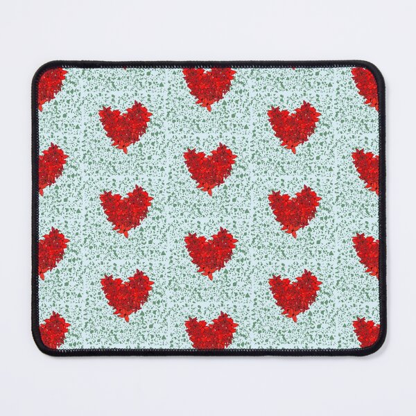 Item preview, Red Heart flame of the woods flower pattern designed and sold by FamilyCurios.