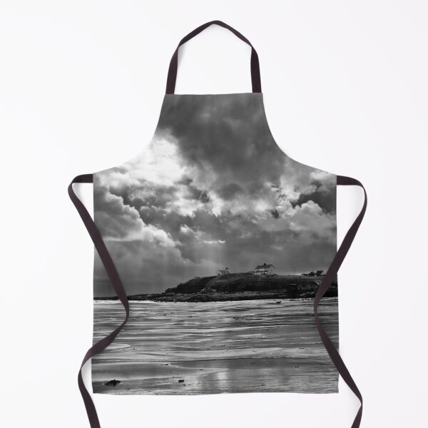 Item preview, Seaton Sluice Spring Showers - Monochrome designed and sold by Violaman.