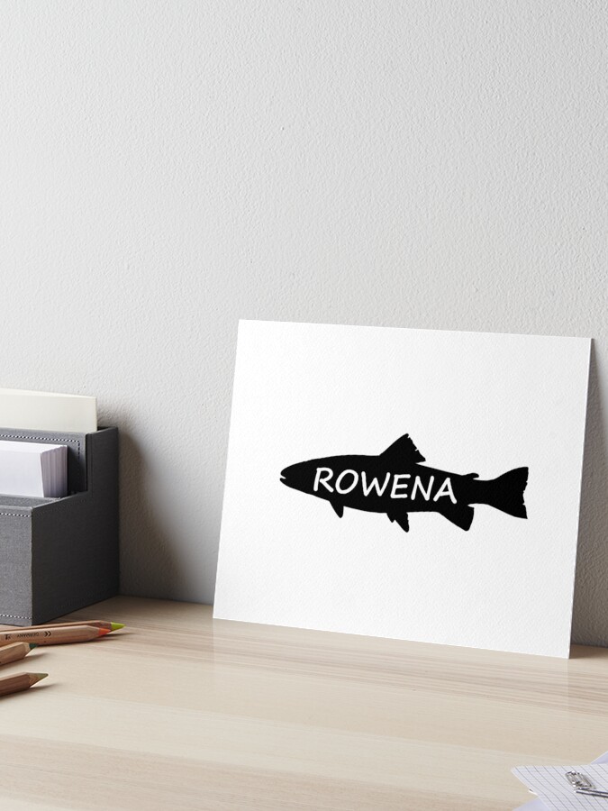 Rowena  Name Art Print