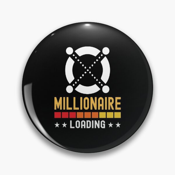 Item preview, Elrond Crypto, Millionaire Loading, Cryptocurrency, designed and sold by Cafecreative.