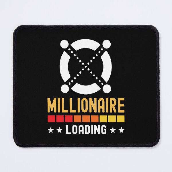 Item preview, Elrond Crypto, Millionaire Loading, Cryptocurrency, designed and sold by Cafecreative.