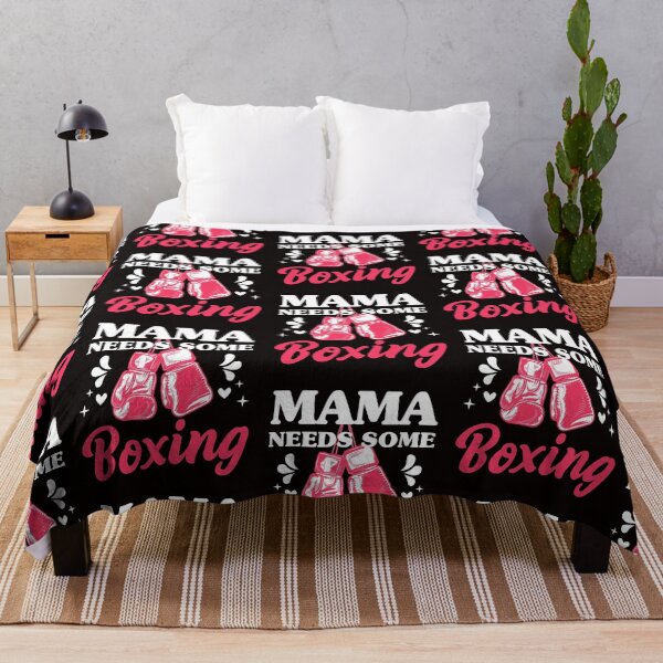 Item preview, Funny Boxer Kickboxing Mama Needs Some Boxing designed and sold by MagicSD Designs.