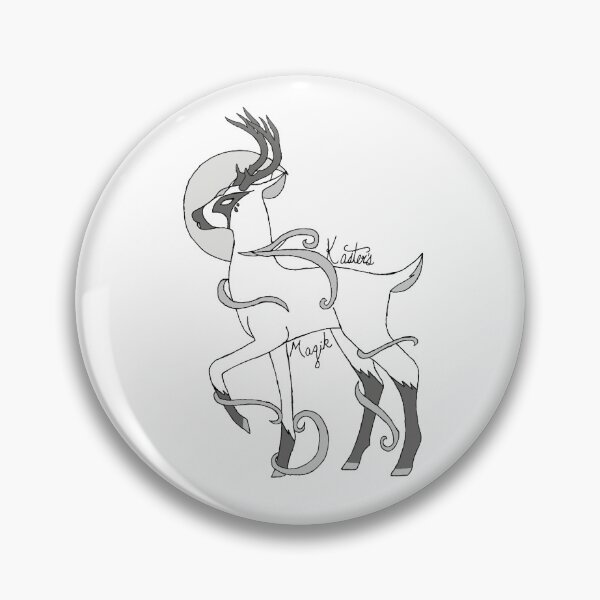 Item preview, Stag masquerade - Monochrome designed and sold by Magik-Kaster.