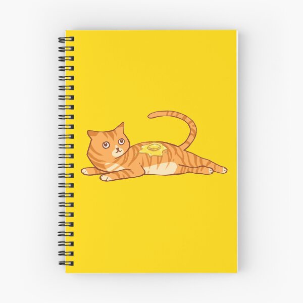Item preview, A cute striped orange cat with butter on top Jorts designed and sold by EyePortal.