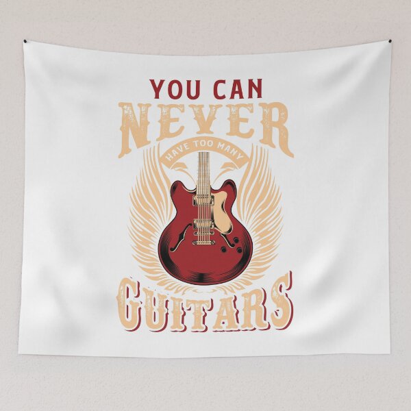 Item preview, you can never have too many guitars classic t-shirt, You Can Never Have Too Many Guitars Music Funny Gift Shirt T-Shirt designed and sold by Luckydoe1.