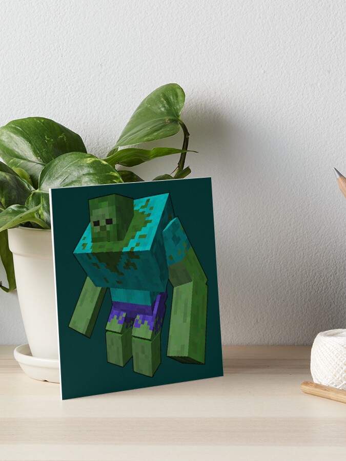 Minecraft Zombie Papercraft ! 