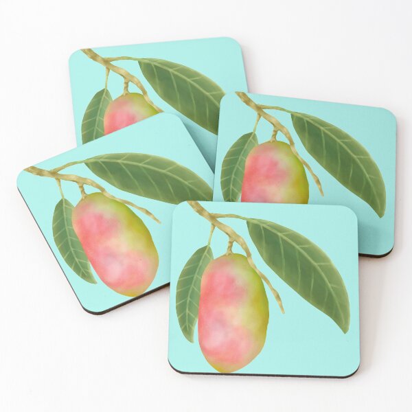 Item preview, Mango Fruit with Leaves designed and sold by Amalus-files.