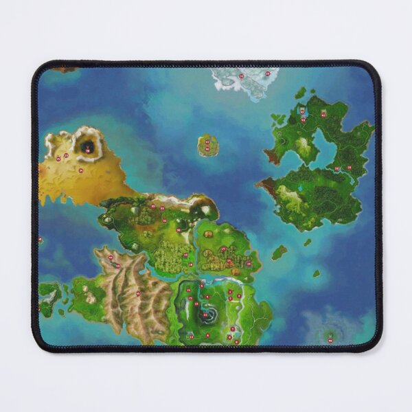Item preview, Secret Of Mana Map designed and sold by SillyFun.