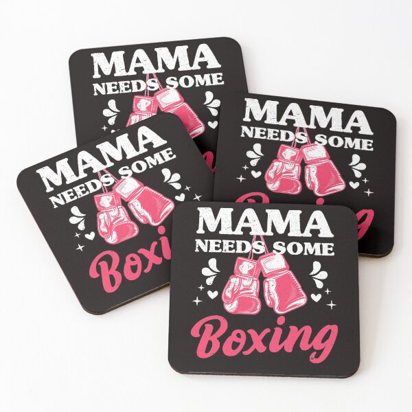 Item preview, Funny Boxer Kickboxing Mama Needs Some Boxing  designed and sold by MagicSD Designs.