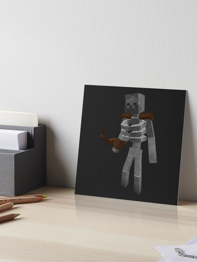 Minecraft Mutant Skeleton Pixel Papercraft Download - Minecraft