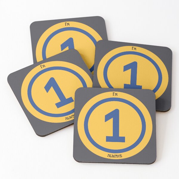 Item preview, I am No.1 always - Winner and champion badge designed and sold by DigitalArtTrend.