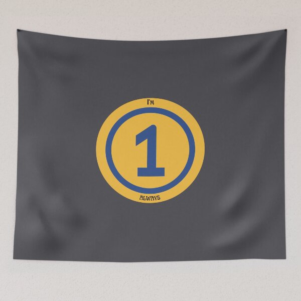 Item preview, I am No.1 always - Winner and champion badge designed and sold by DigitalArtTrend.
