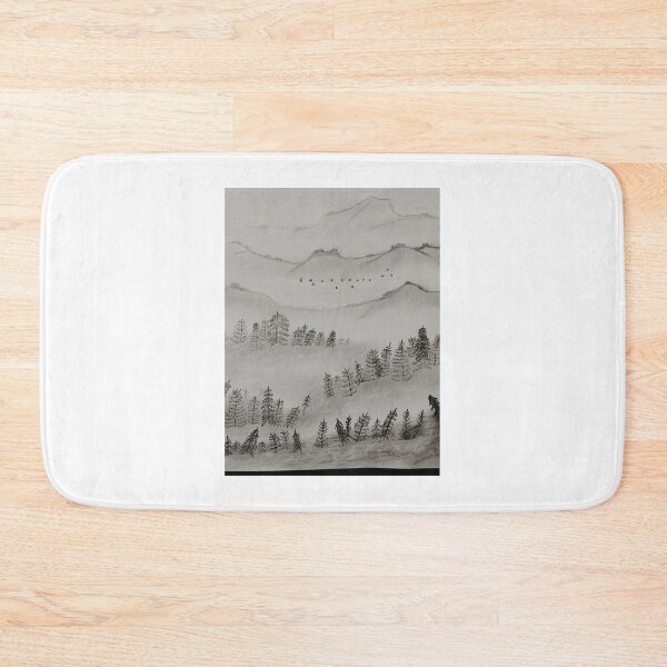 Item preview, Misty forest designed and sold by Customdrawing.