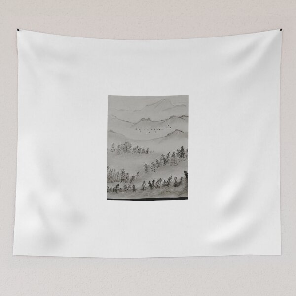 Item preview, Misty forest designed and sold by Customdrawing.