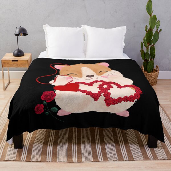 Item preview, Cute Baby Hamster Cartoon Heart Design designed and sold by EarthArtDesigns.