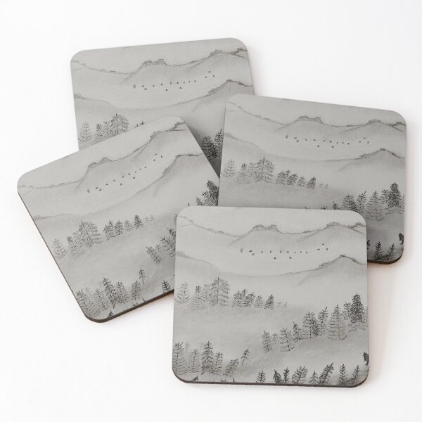 Item preview, Misty forest designed and sold by Customdrawing.
