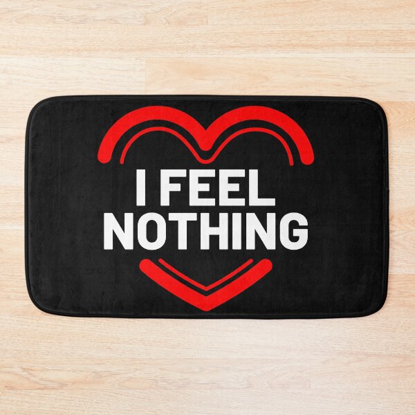 Item preview, Funny I Feel Nothing Heart Shape Anti Valentine's Day Humor designed and sold by FTAPS.