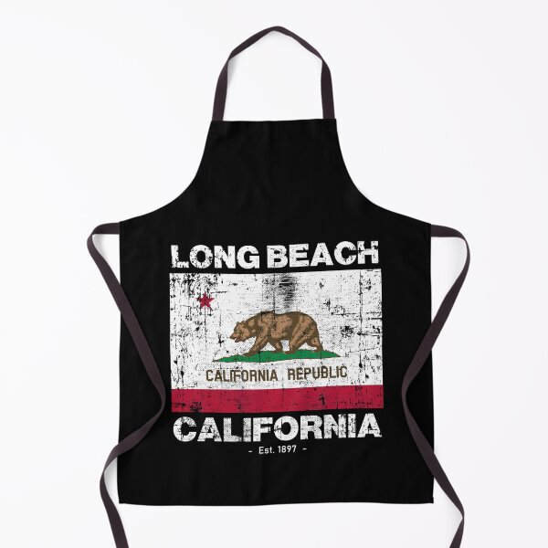 Item preview, Long Beach, California Flag - Travel Souvenir designed and sold by Rad-State.