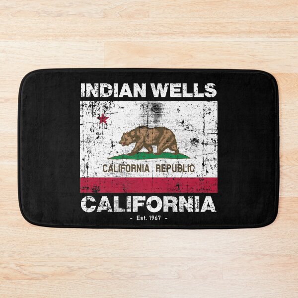 Item preview, Indian Wells, California Flag - Travel Souvenir designed and sold by Rad-State.