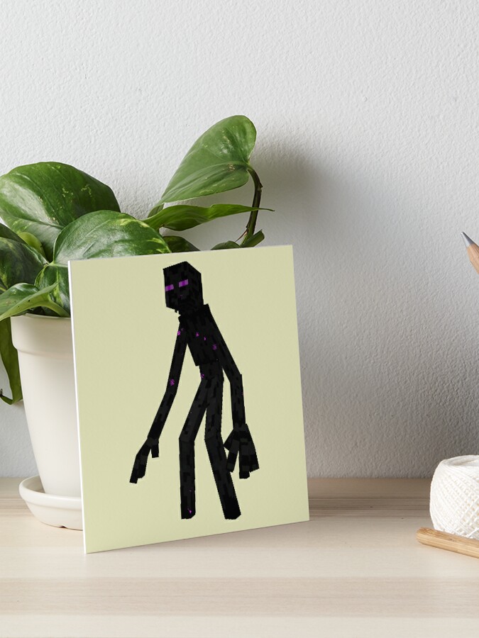 Minecraft Enderman - 3D Printable Minecraft Enderman Papercraft Template