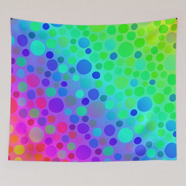 Item preview, multicolor polka dot's pattern designed and sold by cutecrazytshirt.