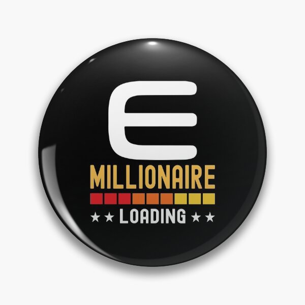 Item preview, Enjin Crypto, Millionaire Loading, Cryptocurrency, designed and sold by Cafecreative.