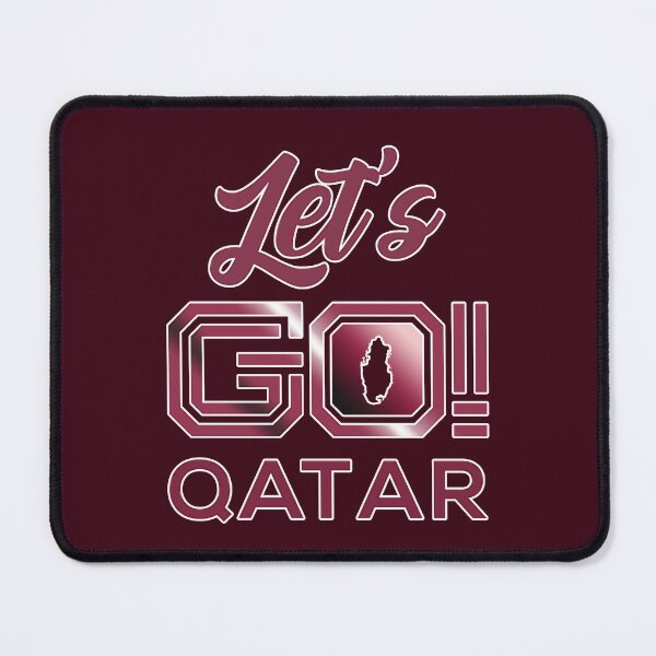 Item preview, LET'S GO QATAR MAP  designed and sold by MarkMotta.