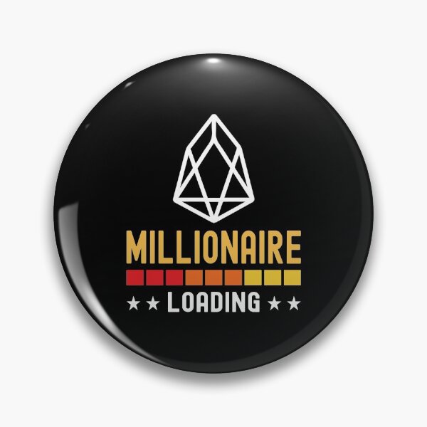 Item preview, EOS Crypto, Millionaire Loading, Cryptocurrency, designed and sold by Cafecreative.