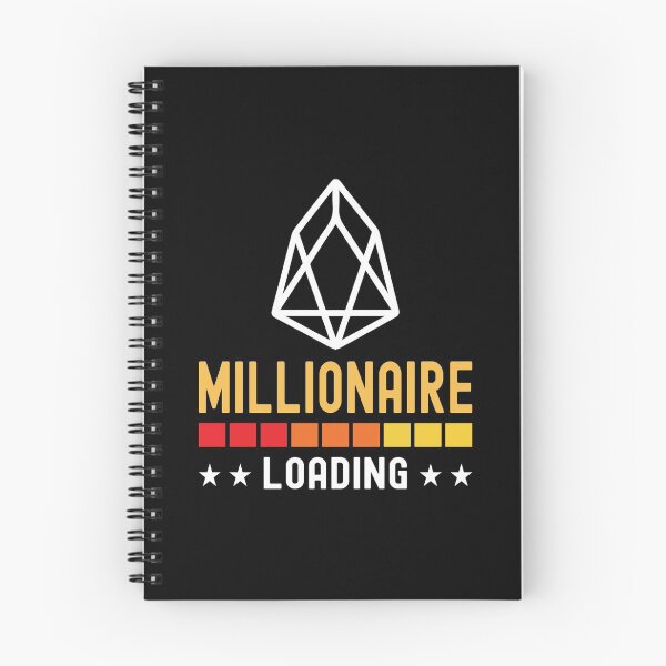 Item preview, EOS Crypto, Millionaire Loading, Cryptocurrency, designed and sold by Cafecreative.