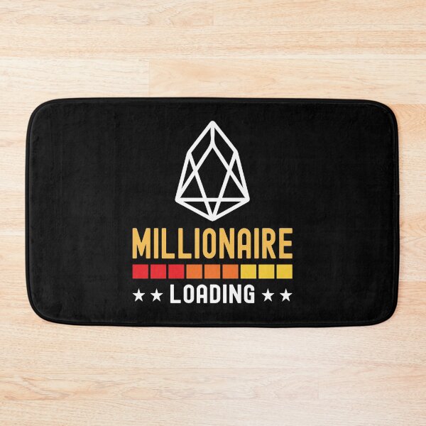 Item preview, EOS Crypto, Millionaire Loading, Cryptocurrency, designed and sold by Cafecreative.