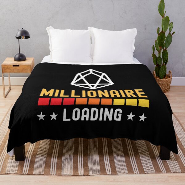 Item preview, EOS Crypto, Millionaire Loading, Cryptocurrency, designed and sold by Cafecreative.