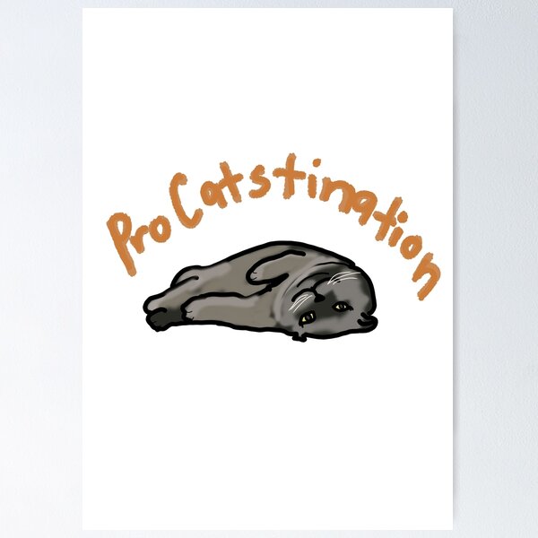 Item preview, Procatstination designed and sold by turboapparel.