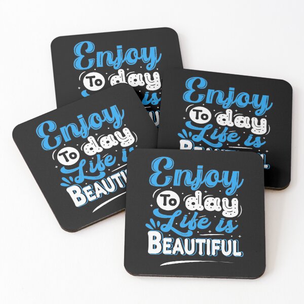 Item preview, Enjoy today life is beautiful designed and sold by BeeMeCreative.