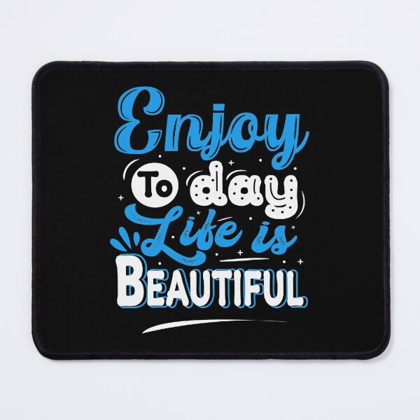 Item preview, Enjoy today life is beautiful designed and sold by BeeMeCreative.