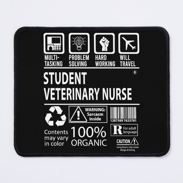 Item preview, Student Veterinary Nurse T Shirt - MultiTasking Certified Job Gift Item Tee designed and sold by sabinacsnm.