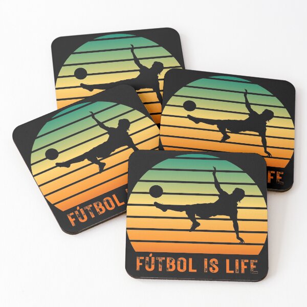 Item preview, FUTBOL IS LIFE Vintage gifts for soccer lovers, football players, and futbol fans designed and sold by llon.