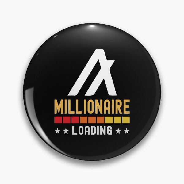 Item preview, Algorand Crypto, Millionaire Loading, Cryptocurrency, designed and sold by Cafecreative.